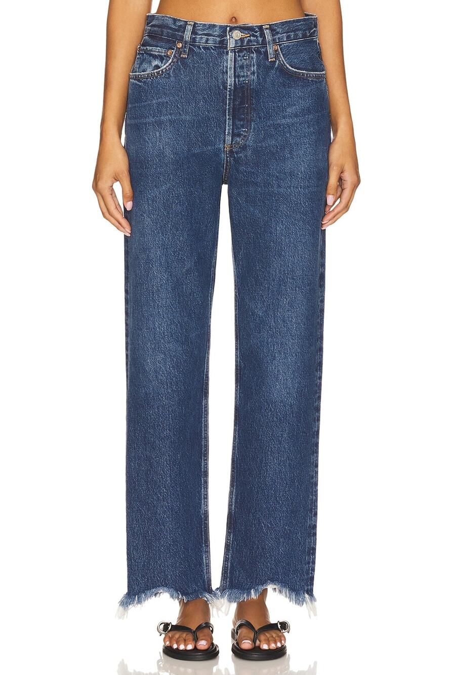 Agolde Relaxed Blue 90s Mid Rise Loose Fit Denim Jeans Size 29